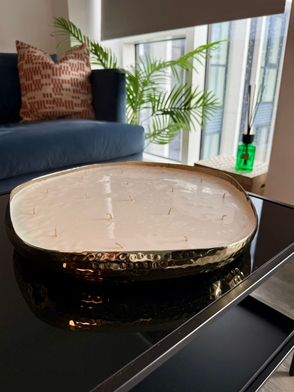 EPIC Extra Large Silver Tuberose Candle in Gift Box