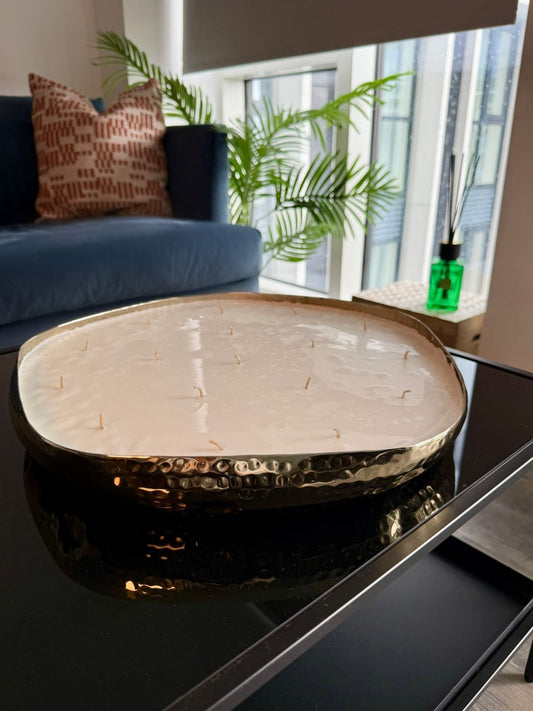 EPIC Extra Large Silver Tuberose Candle in Gift Box