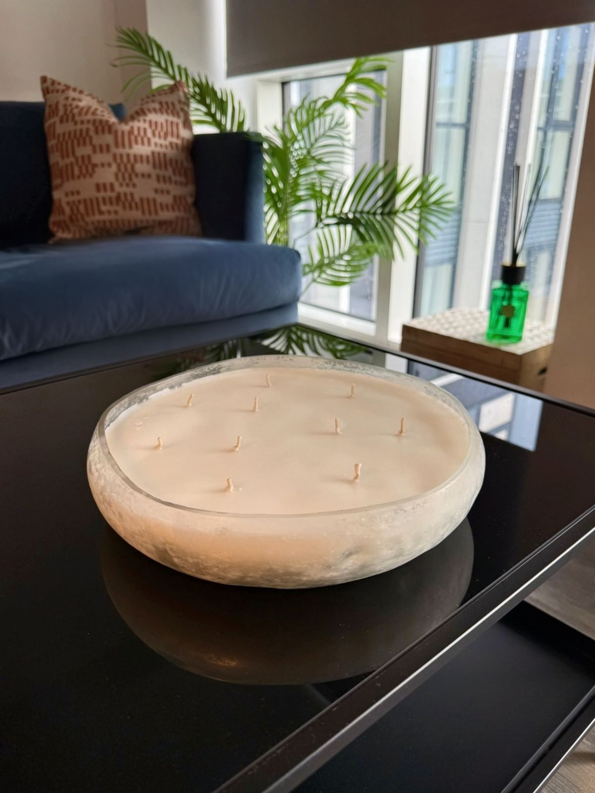 Medium Sea Salt Ten Wick Candle